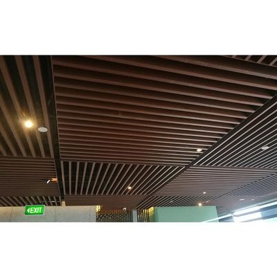 سعر جيد PVC WPC لوحات السقف الخشبية الخشب البلاستيكية ورقة WPC للسقف الانترنت