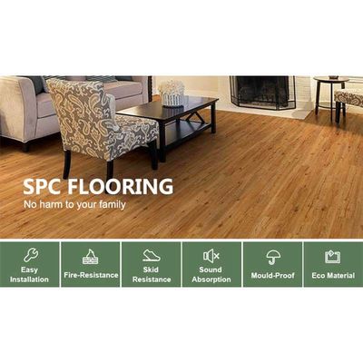 سعر جيد سكن الفاخرة SPC الأرضيات الداخلية SPC الأرضيات اللوحة BP نسيج الانترنت